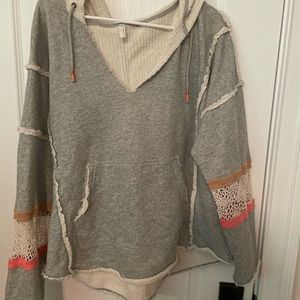Free people loose cover up sweater